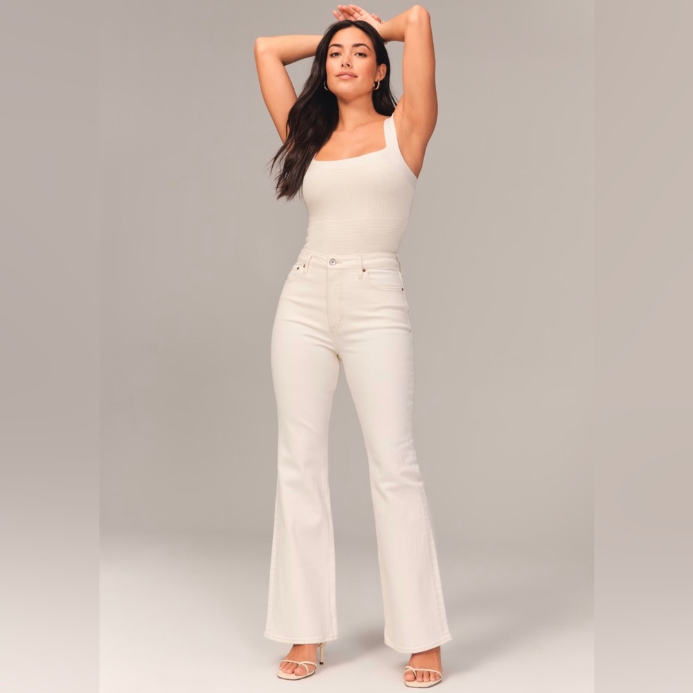 Abercrombie 70s Flare Curve Love Jeans